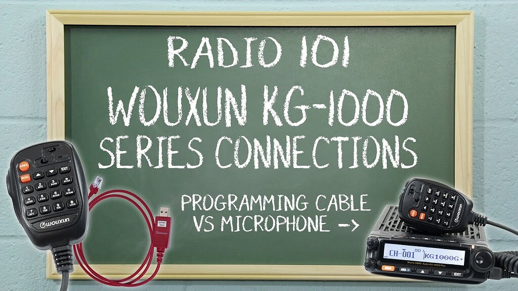 How to fix cable connection issues on Wouxun KG1000 Series radios