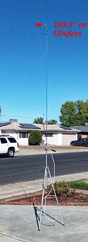 ANTENNA 13 FEET PORTABLE Oct 12 25